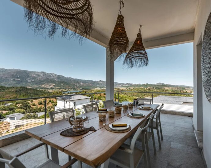 Exclusivité, Oletta, Vue Panoramique, Piscine chauffée, Proche plage