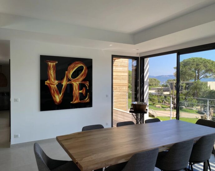 RL309 – Sainte-Lucie-de-Porto-Vecchio – Villata, Villa, 5 chambres, piscine et vue mer