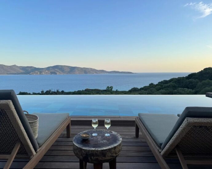 Abbartello, 6 chambres, piscine, vue mer