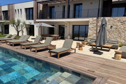 Abbartello, 6 chambres, piscine, vue mer