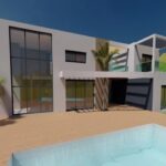 Arasu – Terrain d’environ 2 499 m² avec permis de construire et plage à pied
