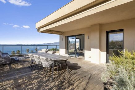 Exclusivité, Rive Sud Ajaccio, Porticcio, Penthouse, vue mer panoramique, 3 chambres, plages à pied