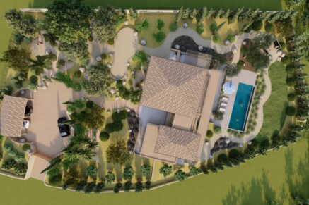 Porto-vecchio, Villa 4 chambres, piscine, vue mer, proche plage
