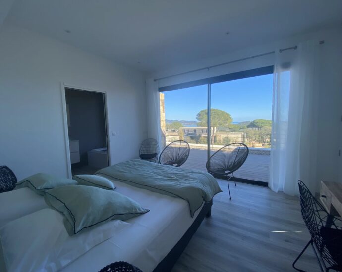 RL309 – Sainte-Lucie-de-Porto-Vecchio – Villata, Villa, 5 chambres, piscine et vue mer