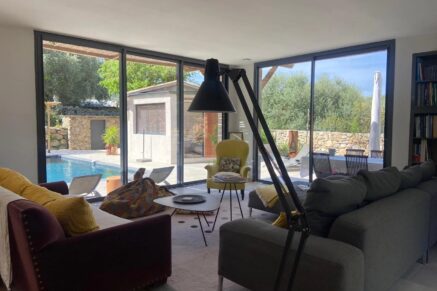 Région de Calvi, villa 5 chambres, piscine chauffée, vue montagnes