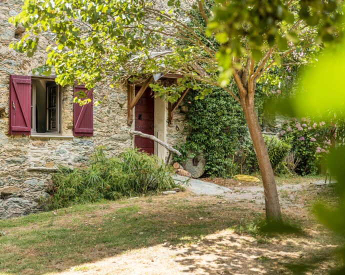 San Gavino di Tenda, moulin, 5 chambres
