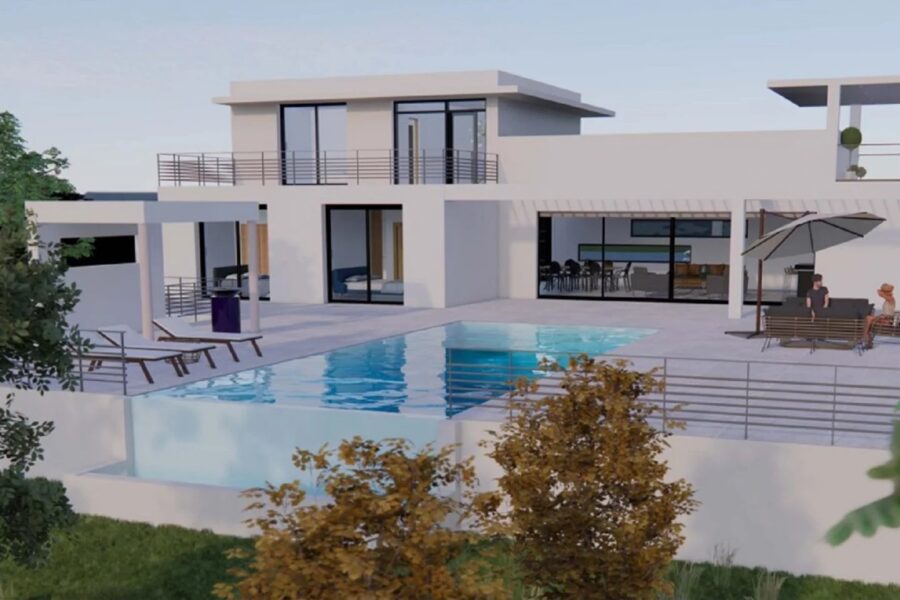 Sainte-Lucie de Porto-Vecchio, Arasu , serviced land close to the beaches