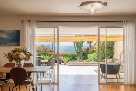 Exclusivité, Ajaccio, Sanguinaires, Appartement standing, 4 chambres, vue mer, plage à pieds