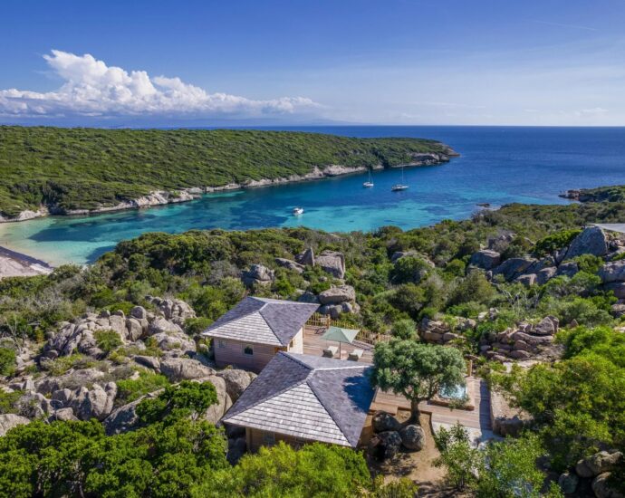 Bonifacio, 4 Chambres, Piscine, Pied dans l’eau, Vue mer Panoramique