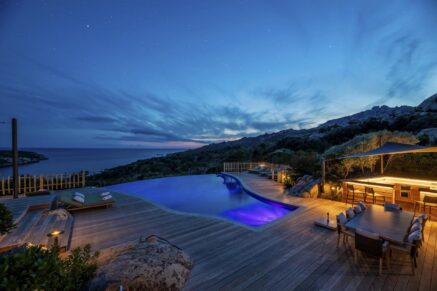 Bonifacio, 4 Chambres, Piscine, Pied dans l’eau, Vue mer Panoramique