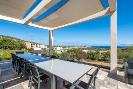 Calvi, Villa 6 chambres, Piscine, Vue mer panoramique, proche plage
