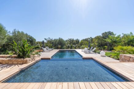 Pinarello, Exclusivité, Villa neuve en pierre, 4 chambres, piscine, vue mer et plage à pied