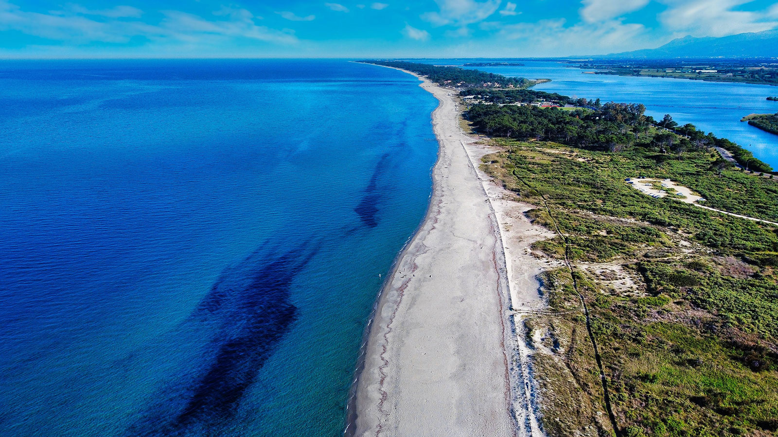 Plage de la Marana à Bastia