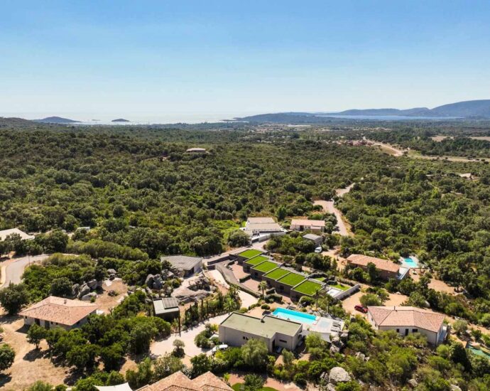 Porto-Vecchio, Villa 4 chambres, Vue panoramique mer et montagne