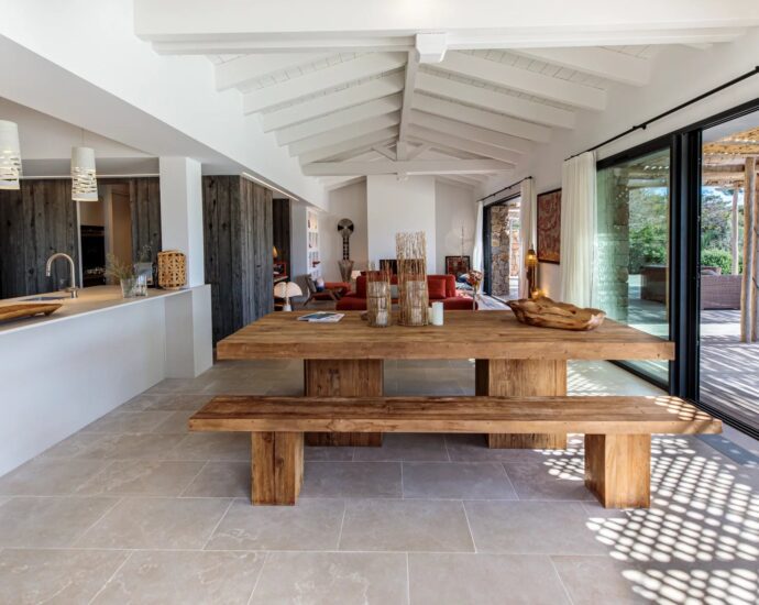 Cala Rossa beach, 5 rooms, pool, right on the water, RL351 Alzu di Cala Rossa