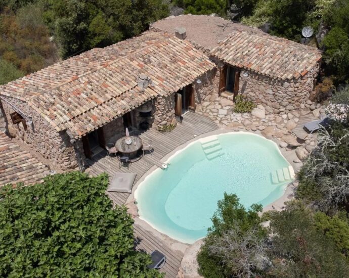 Porto-Vecchio, Palombaggia, Bergerie with Pool, 3 Bedrooms, Unobstructed View, Close to Beach