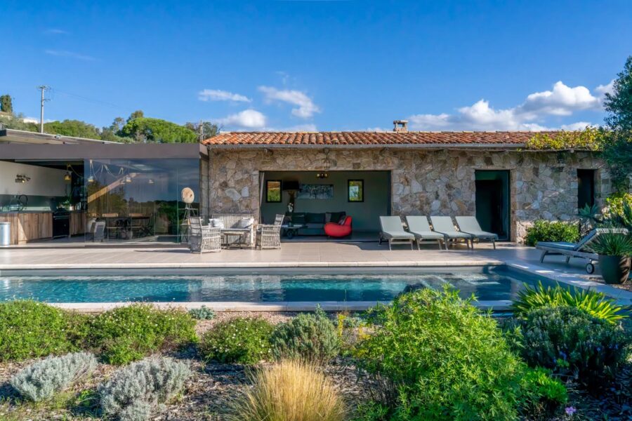 Porticcio, Rive Sud, Villa,  Piscine, 3 Chambres, Proche centre ville et plage, Vue mer