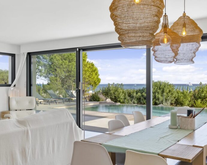 Saint-Cyprien, villa 5 chambres, piscine, pied dans l’eau