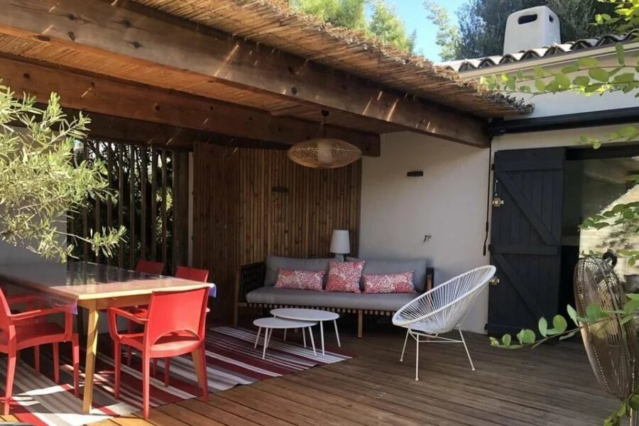 Lecci, Saint-Cyprien,  Maison mitoyenne, 2 chambres, plage à pied