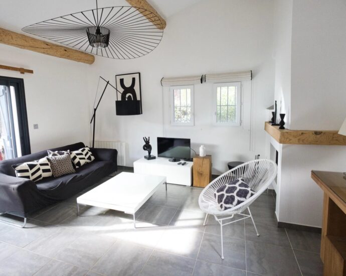 Lecci, Saint-Cyprien,  Maison mitoyenne, 2 chambres, plage à pied