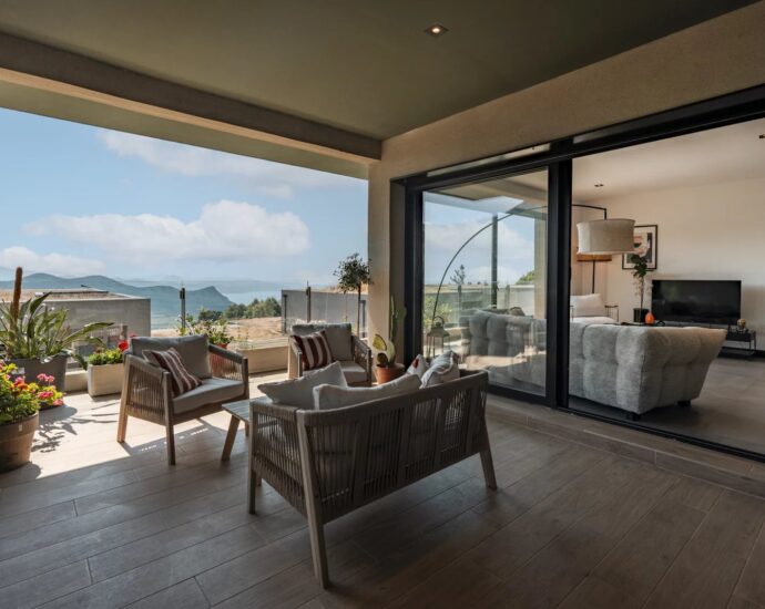 Saint-Florent, Barbaggio, 3 bedroom apartment with sea view, close to the beach