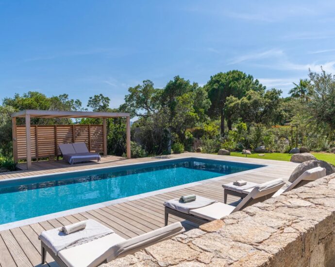 Punta d’Arasu private estate, 3-bedroom villa, near beach