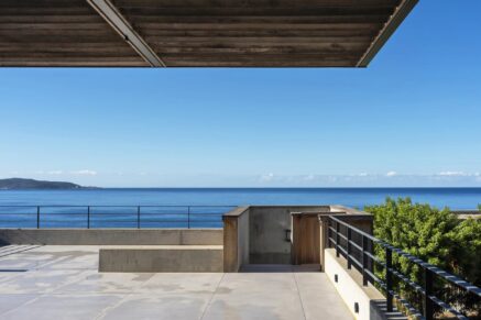 Abbartello, Olmeto, Villa d’architecte, 6 chambres, vue mer panoramique, plage à pied