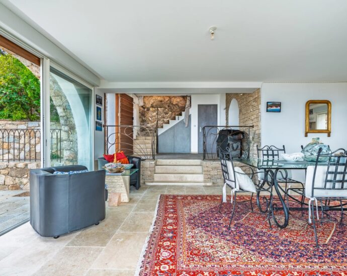 Pigna, Sant Antonino, Shepherd-style villa, 3 bedrooms, panoramic sea and mountain views