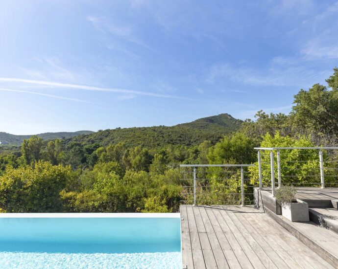 Favone, Villa, Vue montagne, 4 chambres, piscine,