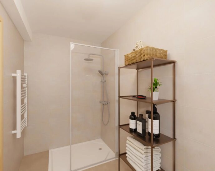 Ville di Pietrabugno, appartement neuf, 3 chambres, vue mer, terrasse, proche plage et centre-ville de Bastia