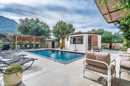 Région de Calvi, Zilia, villa 5 chambres, piscine chauffée, vue montagnes