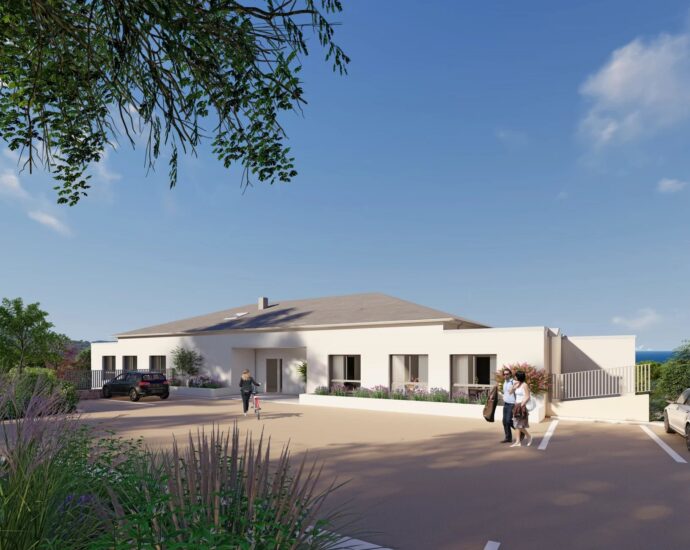 Ville di Pietrabugno, appartement neuf, 3 chambres, terrasses, vue mer, proche plage et centre-ville de Bastia