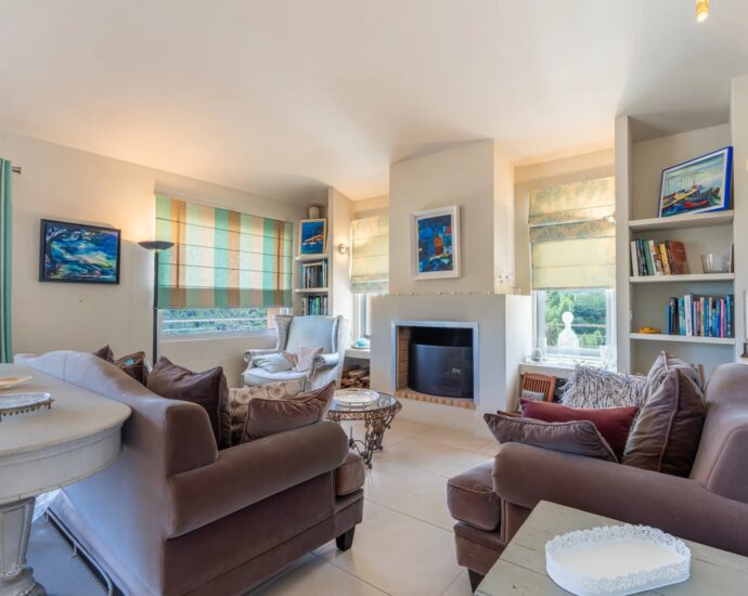 Favone, villa vue mer, 4 chambres, piscine, proche plage