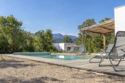 Exclusivité , Sainte-Lucie de Porto-Vecchio, Villa 4 chambres, piscine, vue montagnes, proche piscines naturelles et plages