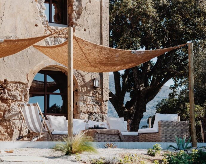 Propriano, villa 3 chambres, piscine, vue mer et montagnes, proche plage