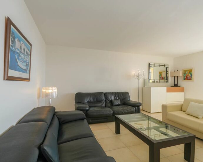 Ajaccio, Route des Sanguinaires, Appartement vue mer panoramique, 3 chambres, terrasse, plage à pied