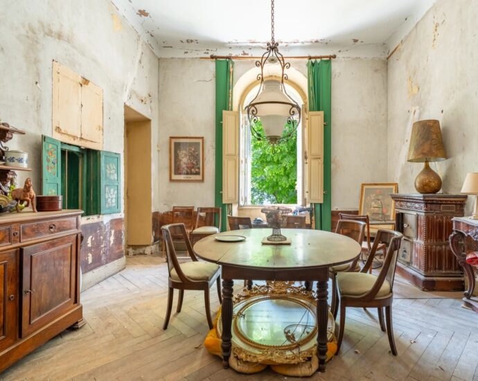 Santo-Pietro-di-Venaco, Château Pozzo-di-Borgo, 12 rooms, park panoramic mountain views