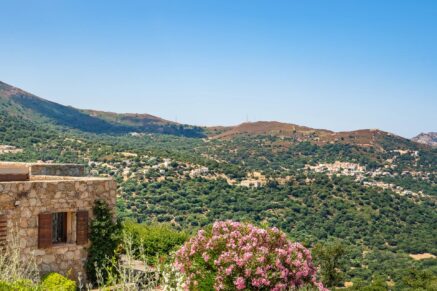 Sant’Antonino, villa type bergerie, 3 chambres, piscine, vue mer