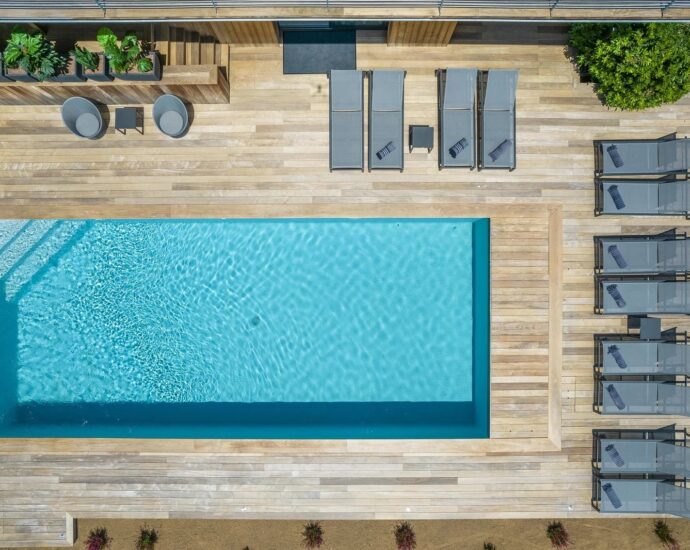 Villa 9 chambres, Arasu, Saint-Cyprien, piscine, vue mer, plage à pied, RL363 Villa Terra di Corsica