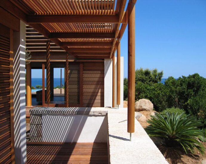 Cappiciola, Propriété pieds dans l’eau, 7 chambres, 2 piscines, accès direct à la plage, vue mer panoramique