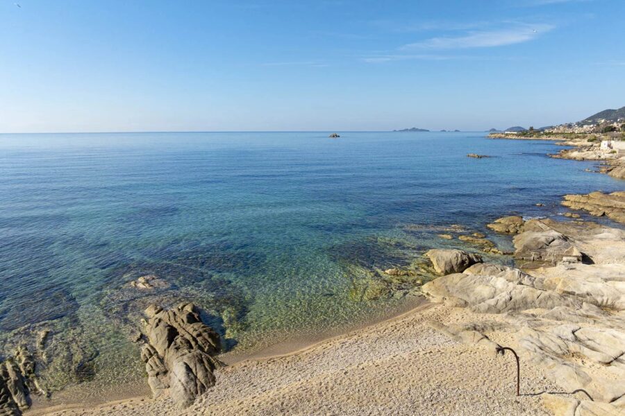 Exclusive: Ajaccio, waterfront villa with panoramic sea view, 6 bedrooms, walking distance to the beach.