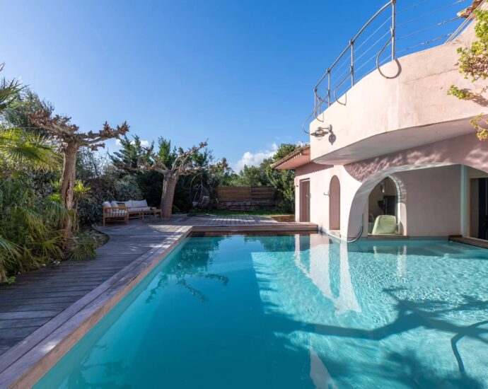 Porto-Vecchio, villa, vue mer, 4 chambres, piscine