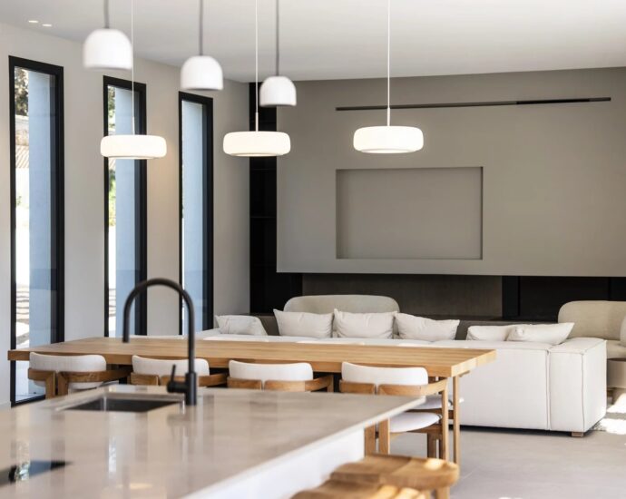 Arasu, Villa d’architecte, 4 chambres, piscine, vue dégagée sur la nature, plage à pied