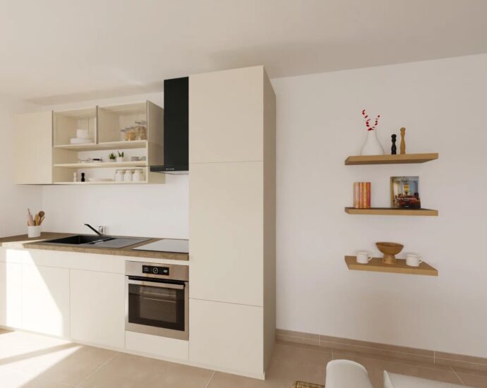 Ville di Pietrabugno, appartement neuf, 3 chambres, terrasses, vue mer, proche plage et centre-ville de Bastia