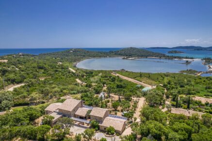 Villa 9 chambres, Arasu, Saint-Cyprien, piscine, vue mer, plage à pied, RL363 Villa Terra di Corsica