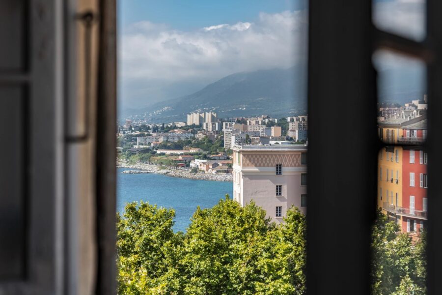 Bastia, citadel, apartment, 4 bedrooms, panoramic view