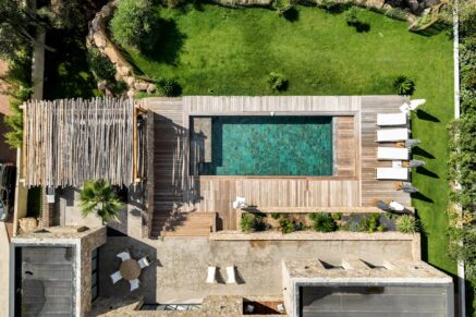 Exclusivité, Lecci, proche Saint-Cyprien, Villa en pierre type bergerie, 4 chambres, piscine, proche plage