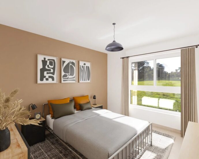 Ville di Pietrabugno, appartement neuf, 3 chambres, vue mer, terrasse, proche plage et centre-ville de Bastia