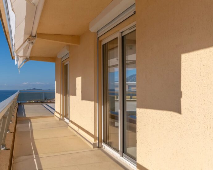 Ajaccio, Exclusive, Penthouse type T6, 4 bedrooms, panoramic sea view