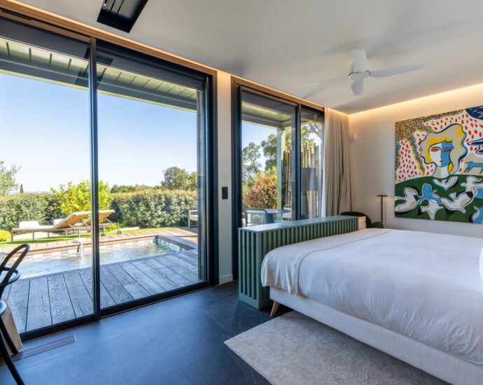 Caramontino, Hôtel villa 8 suites with independent swimming pools, sea view, swimming pool, beach on foot